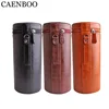 CAENBOO Lens Bag Retro Hard PU Leather Lens Case for Canon Nikon Sony Pentax Fujifilm Tamron Sigma Pouch Protector Universal ► Photo 2/6