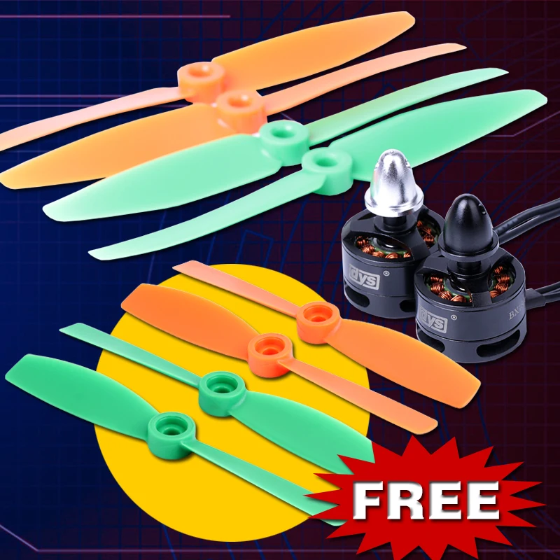 

DYS Drone Power Combo Set: BX1806-2300KV CW & CCW brushless motor & 5045 Props free shiping