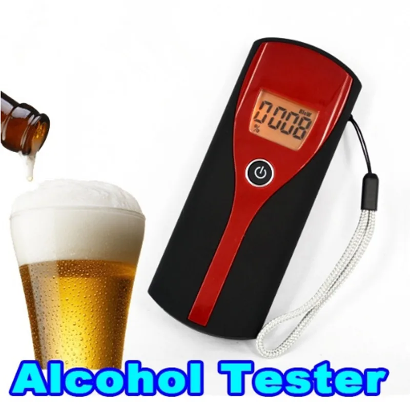 New 6680s Alcohol Breath Alert Breath Tester Lcd Display With Audible