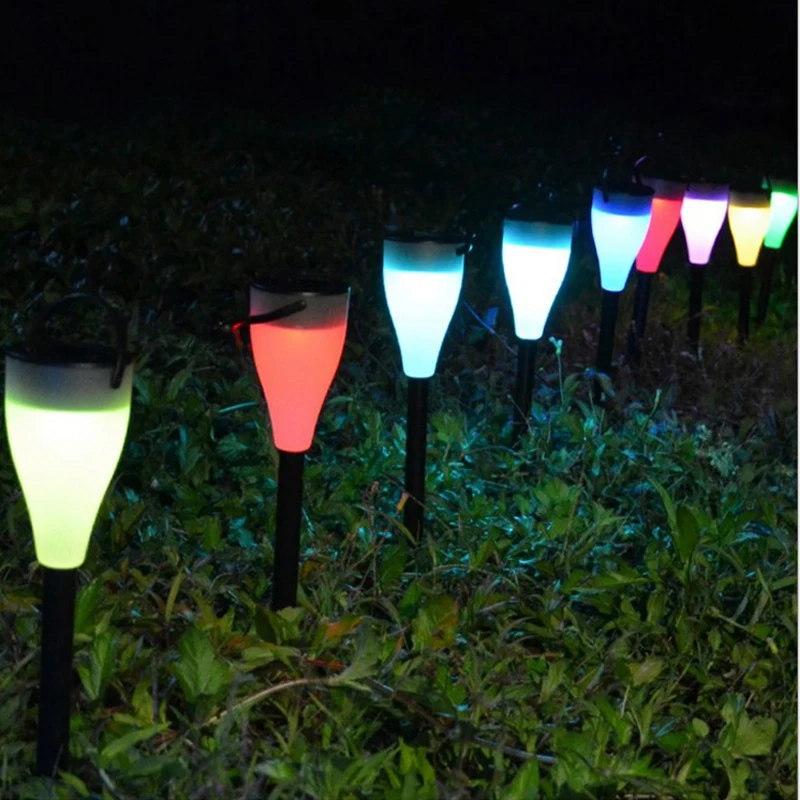 LED Solar Light Solar Powered Ground Buried Light Home Garden Under Ground Lamp Outdoor Lawn Path Way Garden Decking Lamps