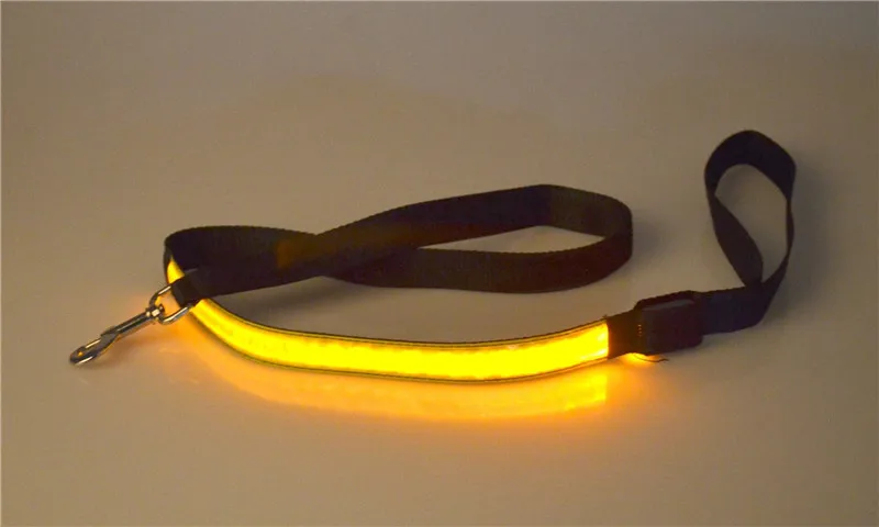 E104 светодиод для домашних собак легкий поводок 120 см Длина usb Перезаряжаемый|lead for