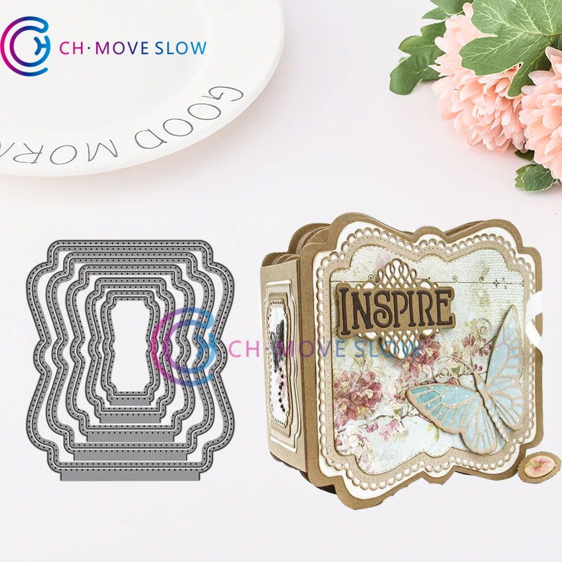 

2019 New Arrival CH memory book maker Metal cutting dies stencil Greeting Card Decoration DIY Scrapbooking Scrapbook Paper