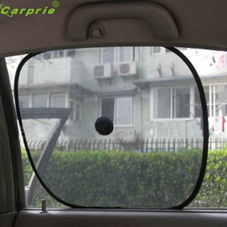 

Franchise 2pcs Black Side Car Sun Shade Rear Window Sunshade Cover Mesh Visor Shield Screen Aug.3