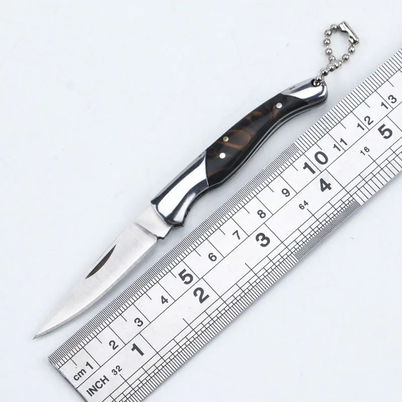 

Tactical 55HRC High Hardness 3CR13 Stainless Steel + Resin Handle Folding Knife Outdoor Hunting EDC Multi Tool