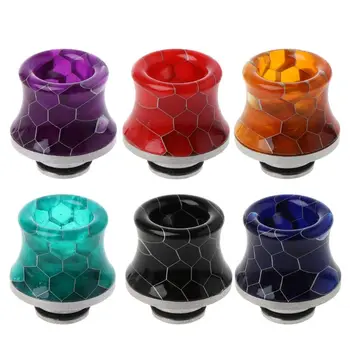 

510 Stainless Steel Resin Wire Bore Drip Tip Drip Nozzle Mouthpiece for RDA RTA Atomizer Electronic Cigarette Vape Tank Accesso