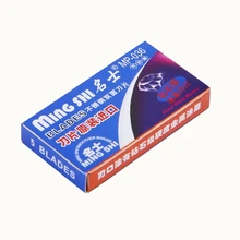 Double Edge Blade Нержавеющая сталь ультра-sharp Безопасные лезвия для бритья лезвие для ручного бритвы 5 шт./упак. лезвие бритвы