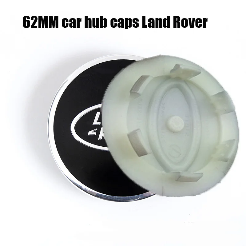 

4pcs 62MM 56.5MM Car Hub Center Wheel Caps Car Logo for Land Rover Wheel Sticker Emblem Automobile Dust Cover Wheel Hub Cover