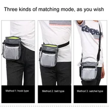 Сумка для домашних животных портативная Съемная собачка домашнее животное корма Карманный мешок щенок закуска награда Интерактивная поясная сумка принадлежности для дрессировки животных