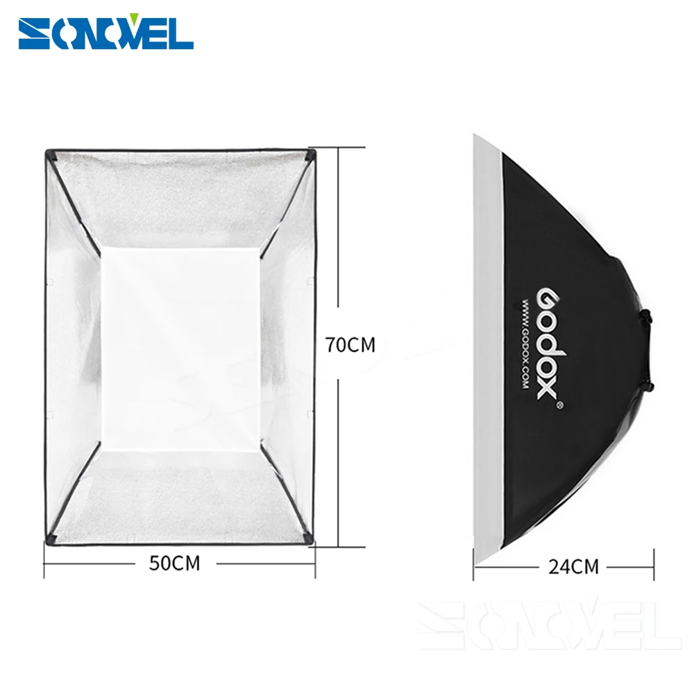 Студийная стробоскопическая вспышка Godox K150A 300Ws 300W 2*150Ws с фотовспышкой и