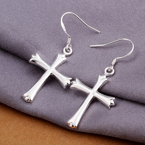 NEW ITEMS Fashion Cross Pendant Charm Dangle Hook Earrings Women Jewelry Gift | Украшения и аксессуары