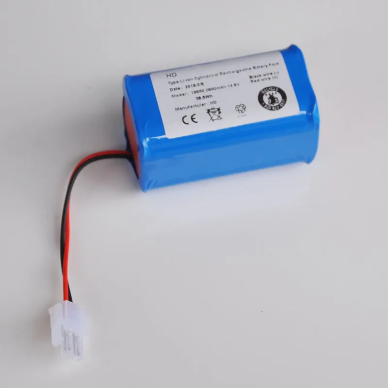 14,8 V 2600mAh пылесос перезаряжаемый аккумулятор замена для chuwi ilife A6 v7 V7S Pro подметальная машина Робот