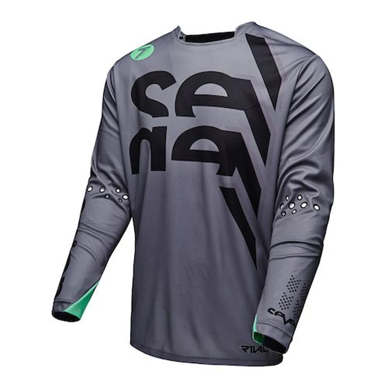 

2018 New SEVEN Men's DH MX Downhill motocross racing jersey motorcycle moto long sleeve off-road jersey Polyester bike jersey