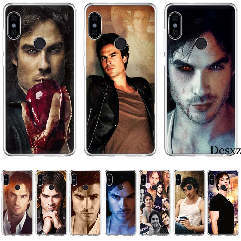 

Phone Case Cover The Vampire Diaries Ian Somerhalder For Xiaomi Redmi Mi 4 5 6 8 4X 5A Note Pro S2 F1 Lite Se Mix