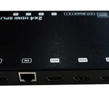 HDMI сплиттер, 1 HDMI вход, 1 UTP вход, передача до 50 м с извлечение аудиосигнала, EDID, поддержка 3D, 4 K x 2 k 2X16 HDMI сплиттер