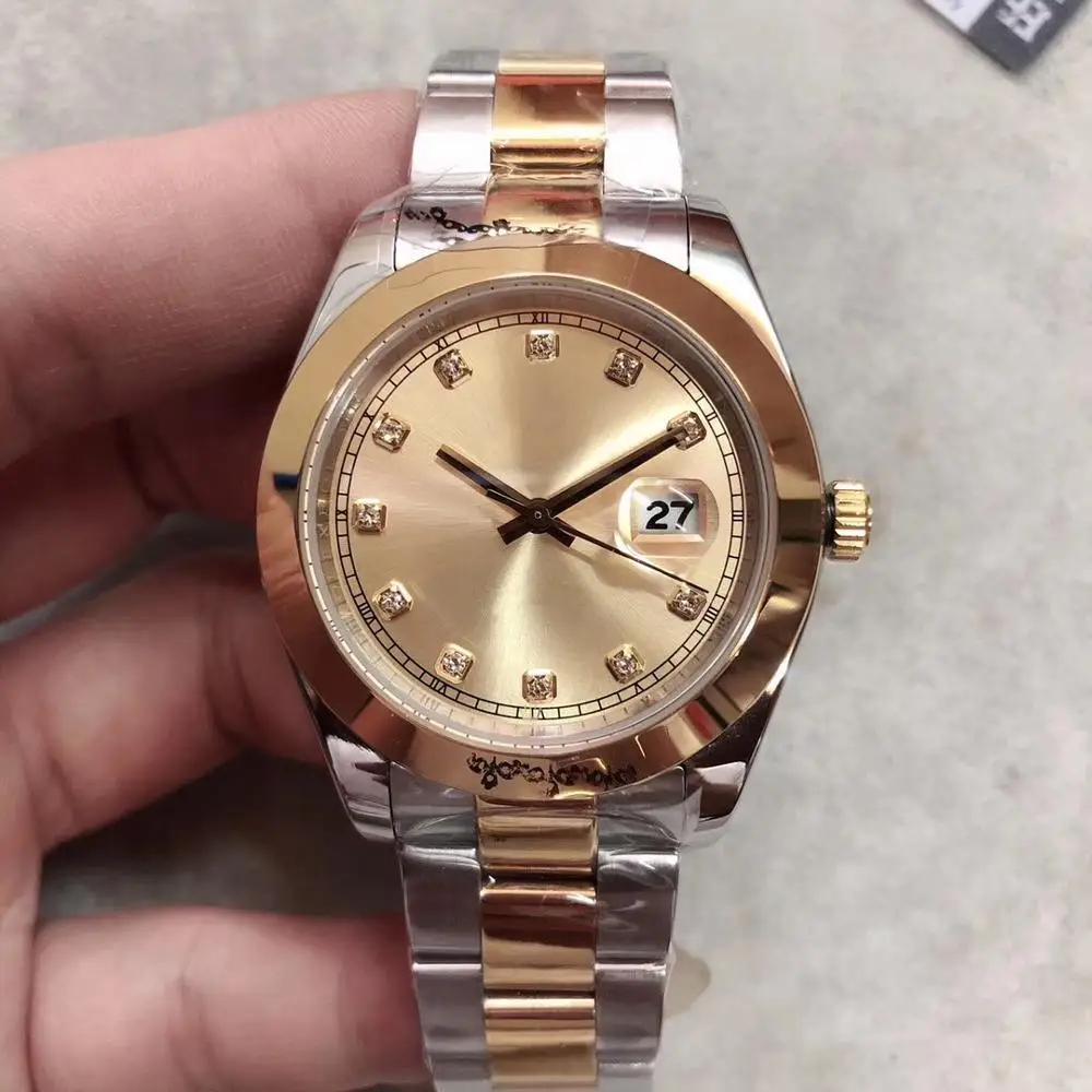 

Ome DateJust Luxury Brand AAA Men's Watch Stainless Steel Sapphire Silver Watches New 18k Automatic Mechanical Master