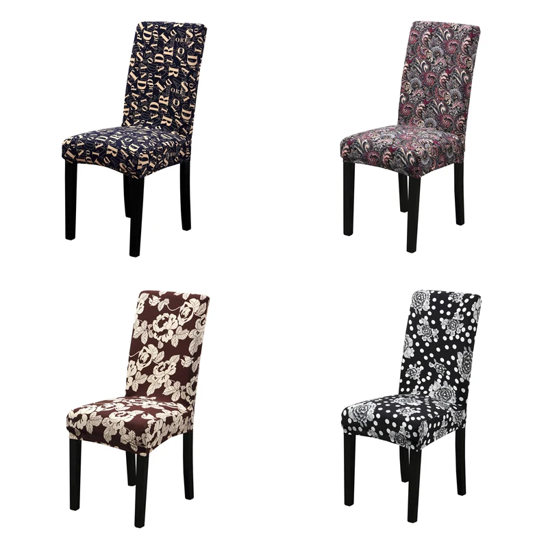 

Dreamworld New Elastic Chair Cover for Computer/dining/wedding/office Brushed Stretch Chair Covers Spandex Seat Cover Wedding