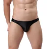 Man Briefs Seamless Men's Bright Briefs Underwear Low-waist Panties Sexy Fashion Silky Feeling Underwear ► Photo 2/6