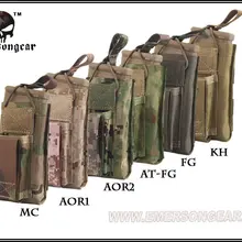 Emerson Тактический Подсумок Magzine кобура военный Охота оборудование боевой 5,56 Пистолет один с открытым верхом подсумок EM6361