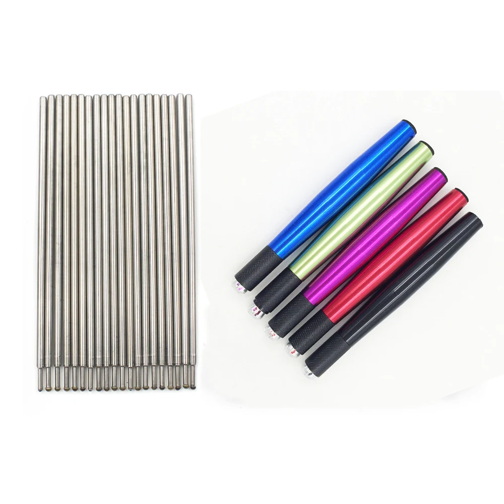 Fine Point Dual Head Tattoo Skin Marker Pen Red Scribe CD Making Pen