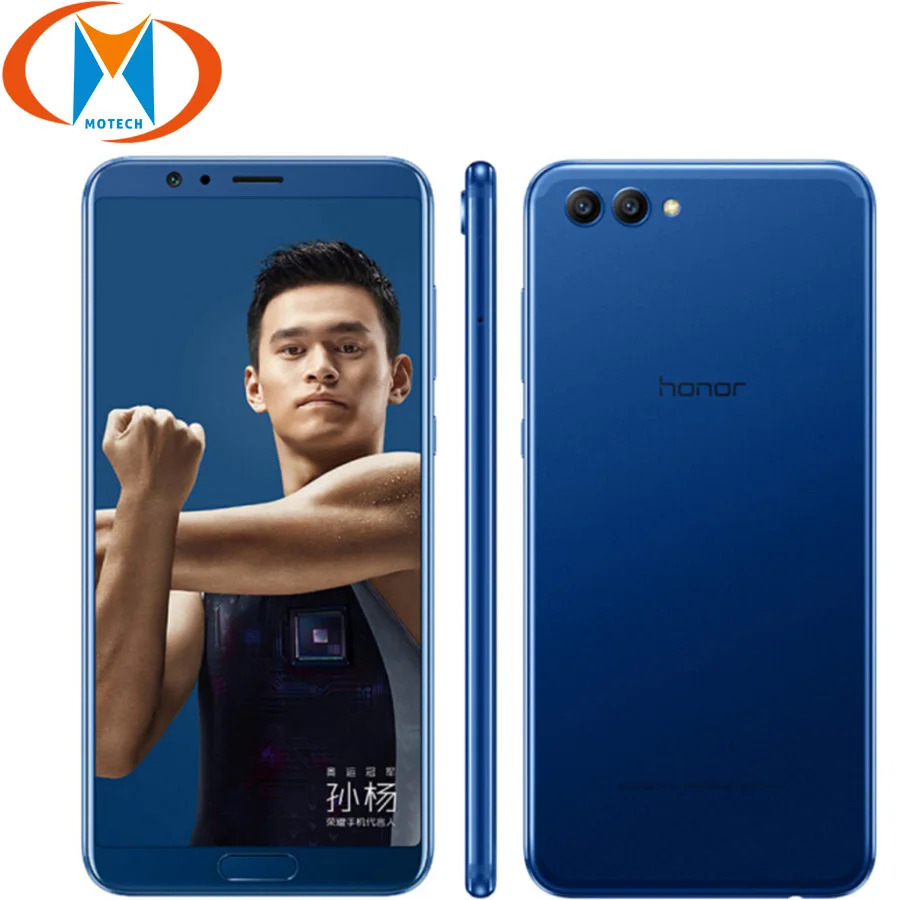 

Honor V10 5.99" Full Screen Android 8.0 NFC Mobile Phone Octa core 4/6/8GB+64/128GB 48MP+20MP Camera 3750mAh 4G LTE Smartphone