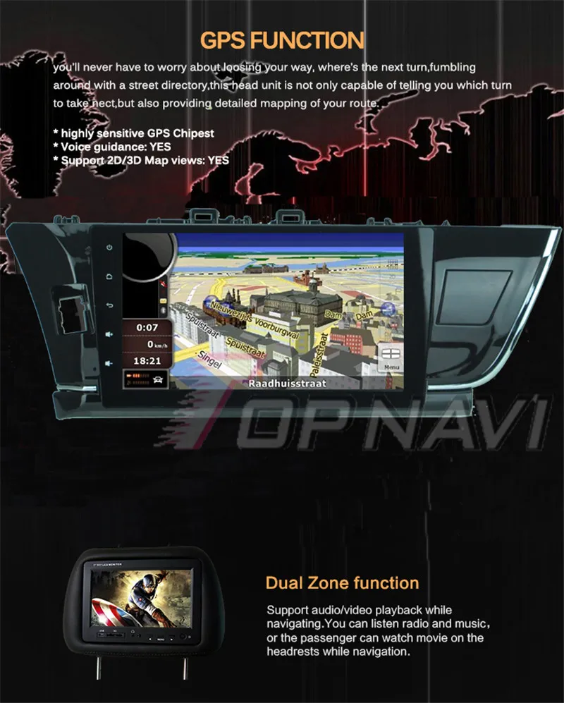 computer system unit For Toyota Corolla 2015