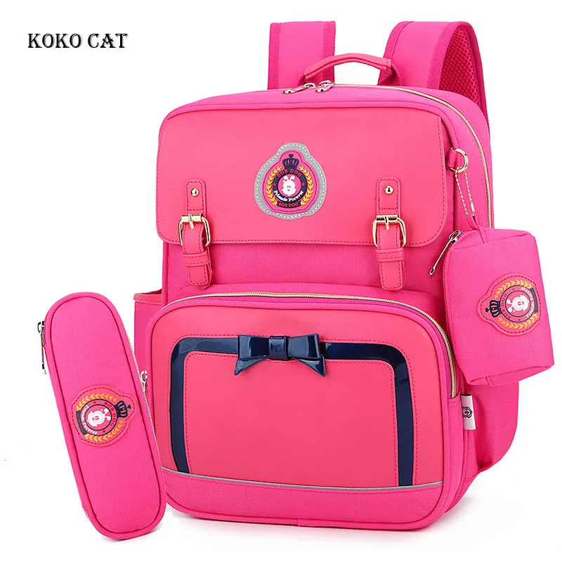 

Children Schoolbags Teenager Girls Primary Bookbags Boys Orthopedic Backpack Kids Satchel Knapsack Mochila Escolares Infantil