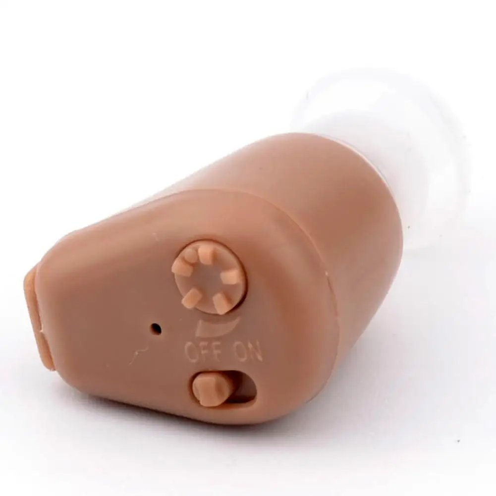 

Mini Invisible Sound Amplifier Hearing Aid In Ear Adjustable Sound Enhancement Deaf Aid Device Rechargeable Tiny hearing aid
