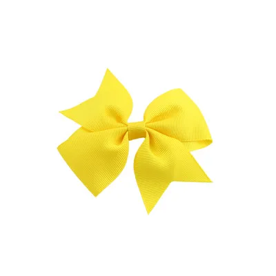 Hair Bow Boutique Solid Grosgrain Ribbon Hairgrips Hair Clips Headwear Barrette Bowknot For Women Girls Accessories (18)
