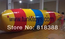 Free shipping 7*2m water blob/aqua catapult/water jumping pillow +CE/UL air pump by DHL