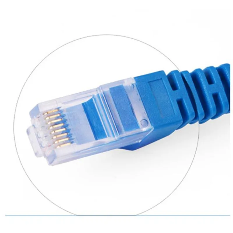 

Blue Ethernet Internet LAN Category 6 Network Cable Computer Modem Router HBZ09