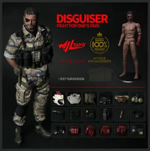 

1/6 WJL Toys 1/6 Disguiser Metal Gear Solid Snake Ismael In STOCK