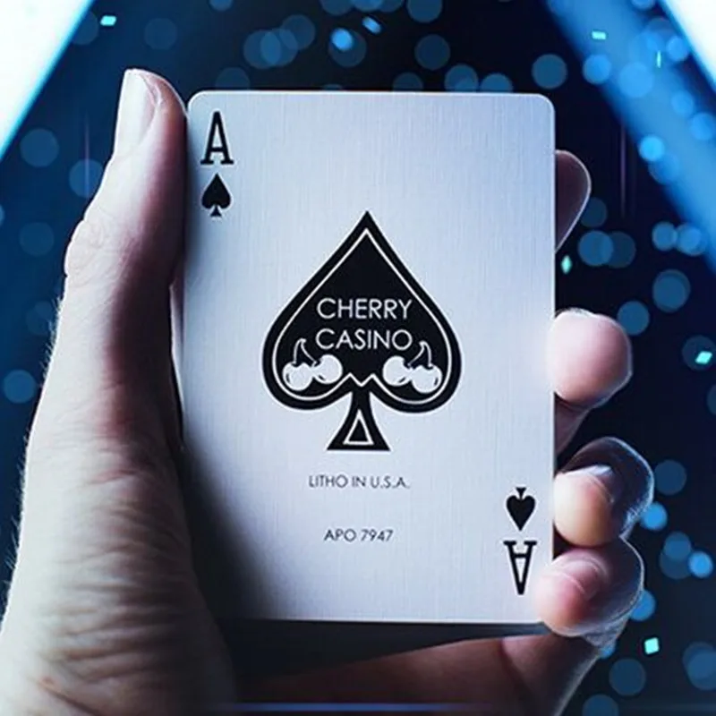 1 колода вишни игральные карты игровые Tahoe Blue V5 Cool Cardistry магический реквизит для