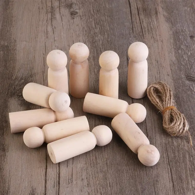 plain peg dolls