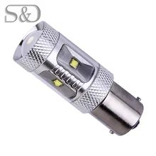 1156 BA15S 30W Auto Fog Tail Turn Cree Led Chip S25 P21W Light R5W Bulb Lamp parking Reserve Lights car light source D040