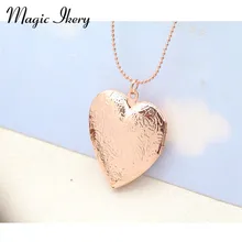 Magic Ikery New Necklaces Rose Gold Color Photo font b Box b font floating font b