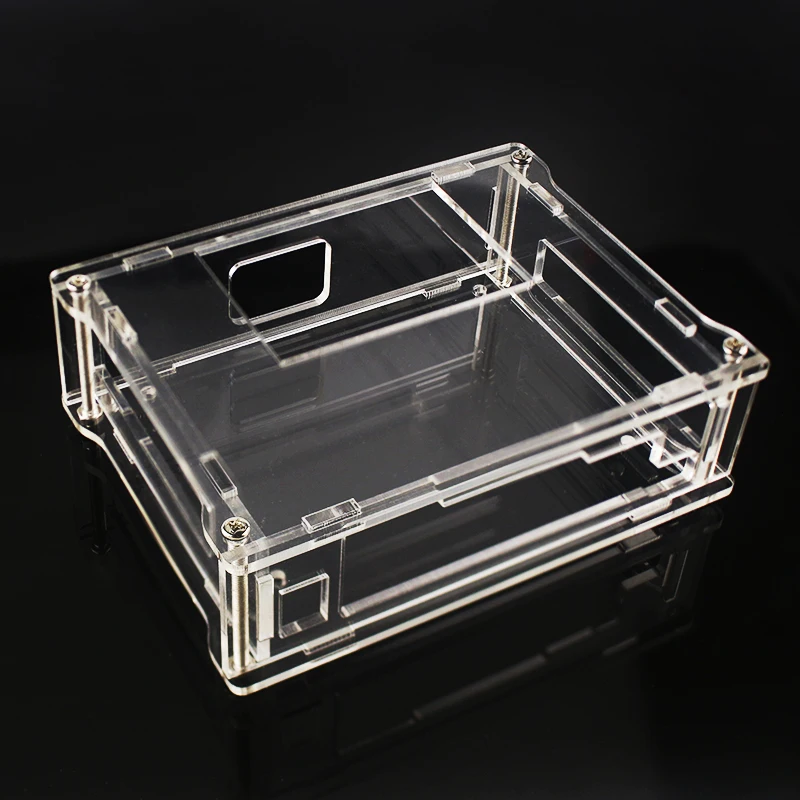 Nvidia Jetson Nano Kit Desenvolvedor Caixa de Acrílico Transparente Escudo Claro Gabinete com Ventilador Refrigeração - Imagem 3