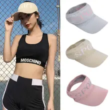 Унисекс, летние топы с буквами, эластичная трикотажная сетчатая бейсболка с широкими полями, защита от УФ-лучей, для спорта, гольфа, тенниса, пляжа, солнцезащитный козырек, шляпа