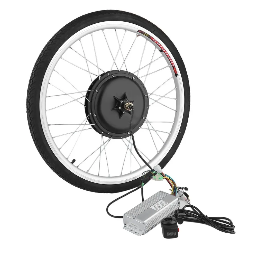Top 36V 500W Powerful 26 Inch Electric Bicycle E-Bike Motor Conversion Kit Rear Wheel Cycling Hub Bike Accessories 2