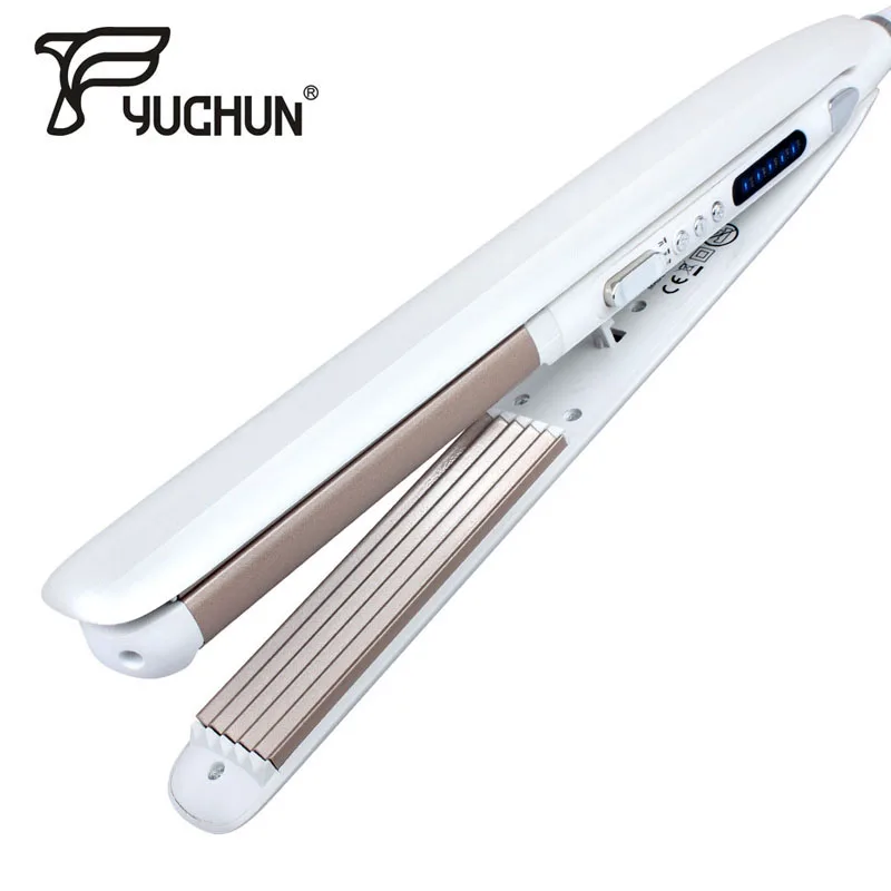 

Professional 2 in 1 Hair Straightener and Curler Straightening Irons for Multi Hair Styling Tools Hair Flat Iron Straightener