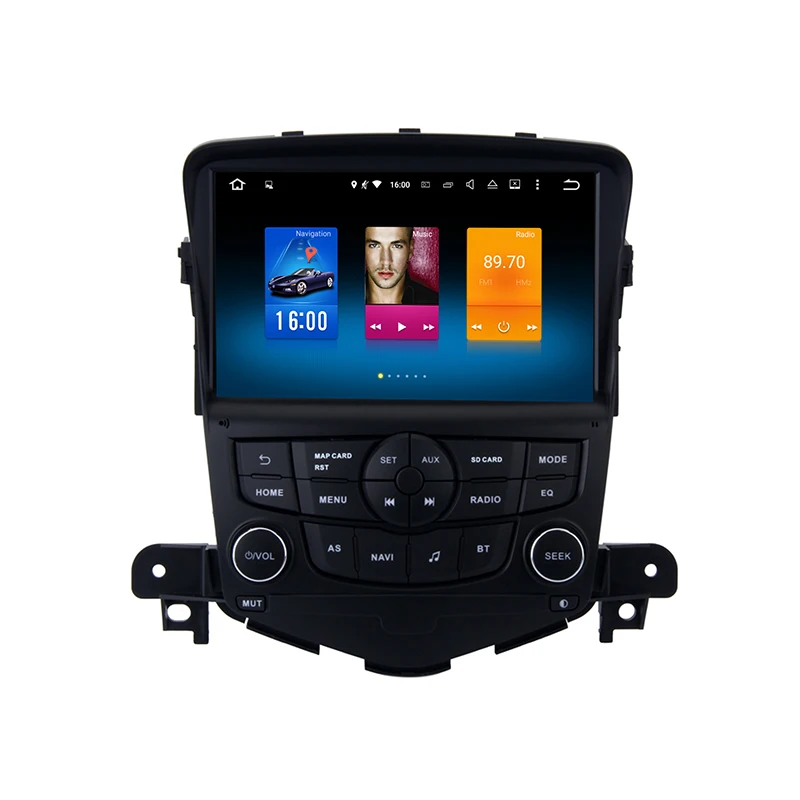 Автомобильный мультимедийный плеер Dasaita Android 9 0 8 дюймов GPS navi радио для Chevrolet cruze с