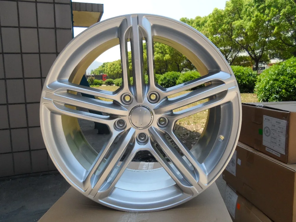 19" Peeler Rs6 Style Wheels Rims Hyper Silver For Audi A3 A4 Quattro