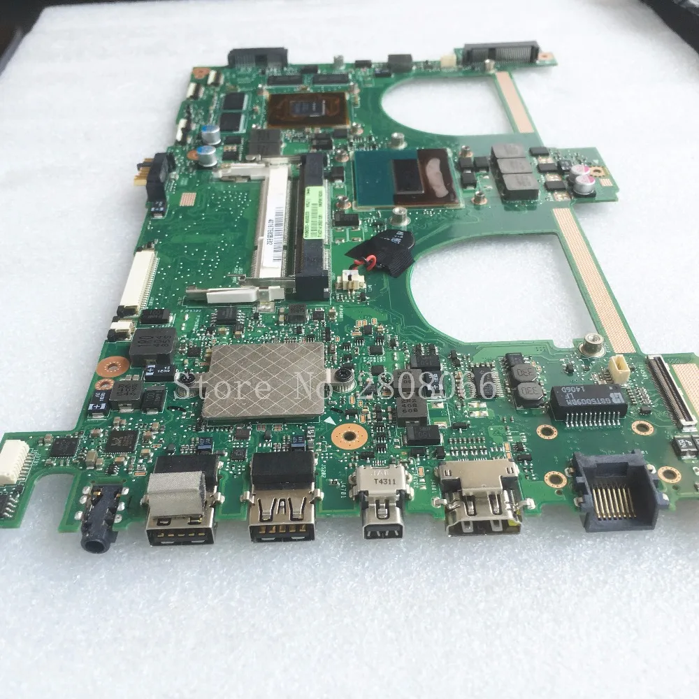  KEFU N550JV For ASUS N550jv N550JK N550JX Laptop Motherboard i7-4700HQ CPU PM GT950 2GB/4GB Video m