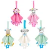 Baby Toys Appease Sleeping Toy Towel Cartoon Animals Soothing Soothe Towel Newborn Infant Calm Stuffed Toys Plush Doll  03L 1