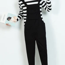 Новые мужские комбинезоны на подтяжках, мужские и женские модные повседневные шаровары, мужские комбинезоны, рабочие брюки, Свободные Комбинезоны