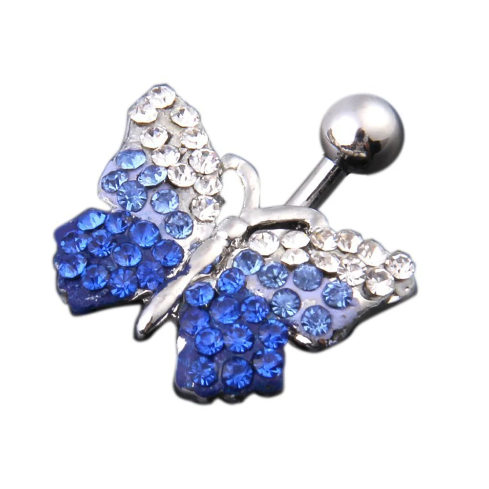 

Piercing for Navel Belly 316L Surgical Steel Butterfly
