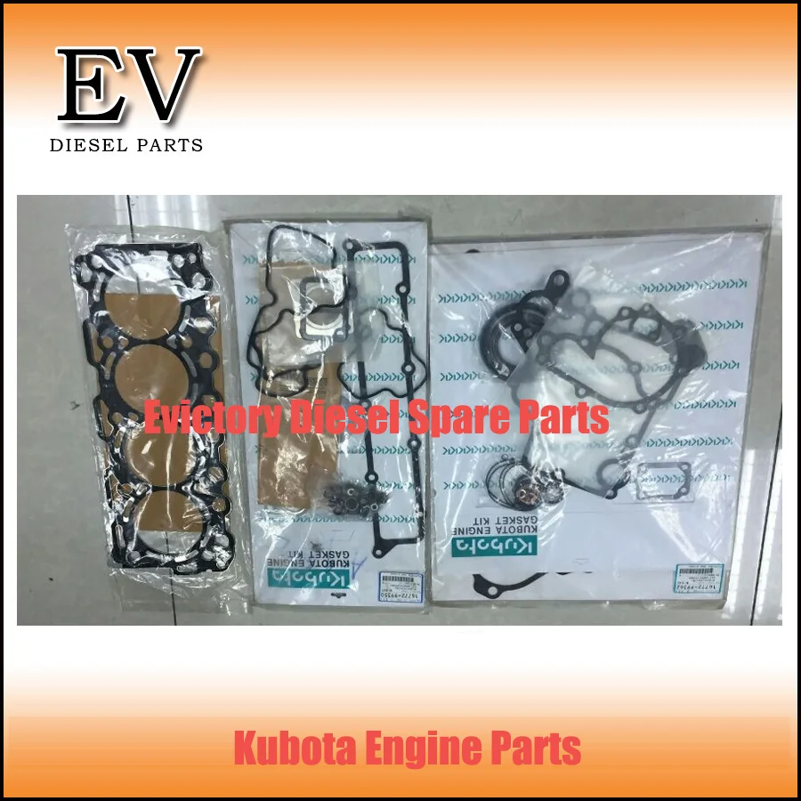 Подлинная Bobcat экскаватор V3307T V3307 полный комплект прокладок (прокладка головки