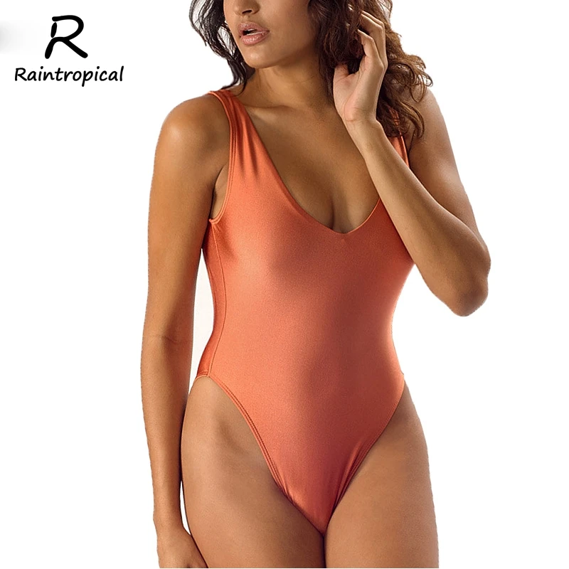 Raintropical 2019 Backless One Piece Suits One Piece Bathing Suit