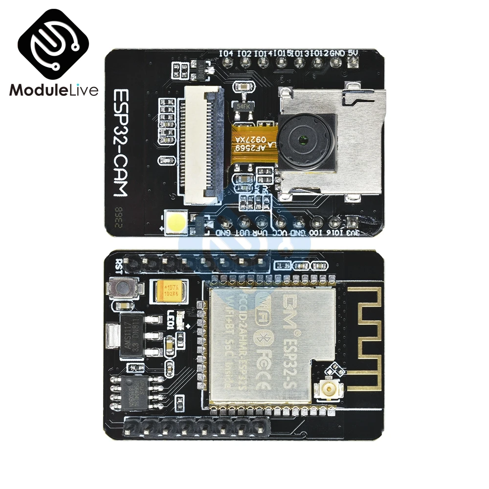 OV2640 DC 5V двухъядерный 32-бит ESP32-CAM Беспроводной Bluetooth модуль Камера макетная плата WiFi ESP32 Процессор OV7670