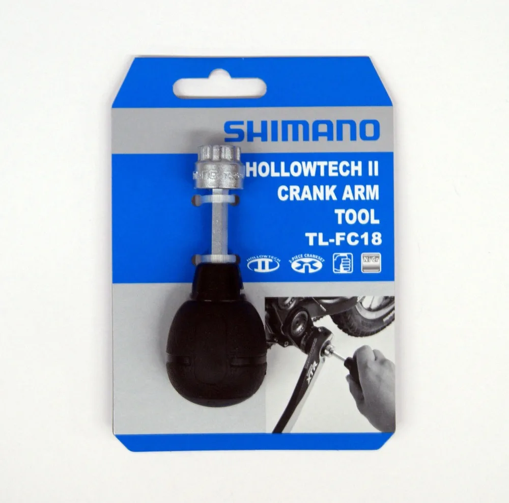 Оригинальный Shimano велосипедный TL FC18 Hollowtech II Crankset Arm lnstallation инструмент Запчасти