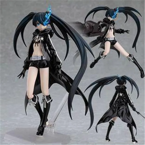 Аниме Черный Рок Шутер Figma ПВХ фигурка подвижная Модель Коллекция косплей